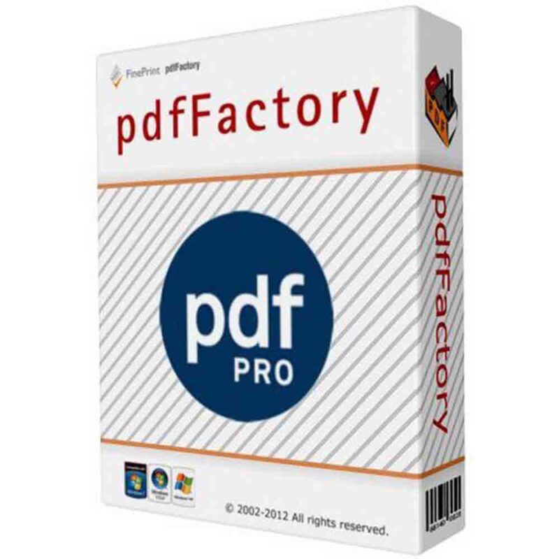 PdfFactory Pro Download Full Version (Pre-activated License)